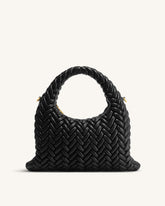 Cora Quilting Handle Bag - Black