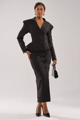 KIMMY BLAZER MAXI DRESS