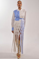 NOT MY MANS BUTTON UP SHIRT MAXI DRESS