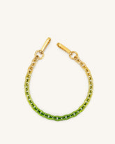 Isla Gradient Chain Strap - Green