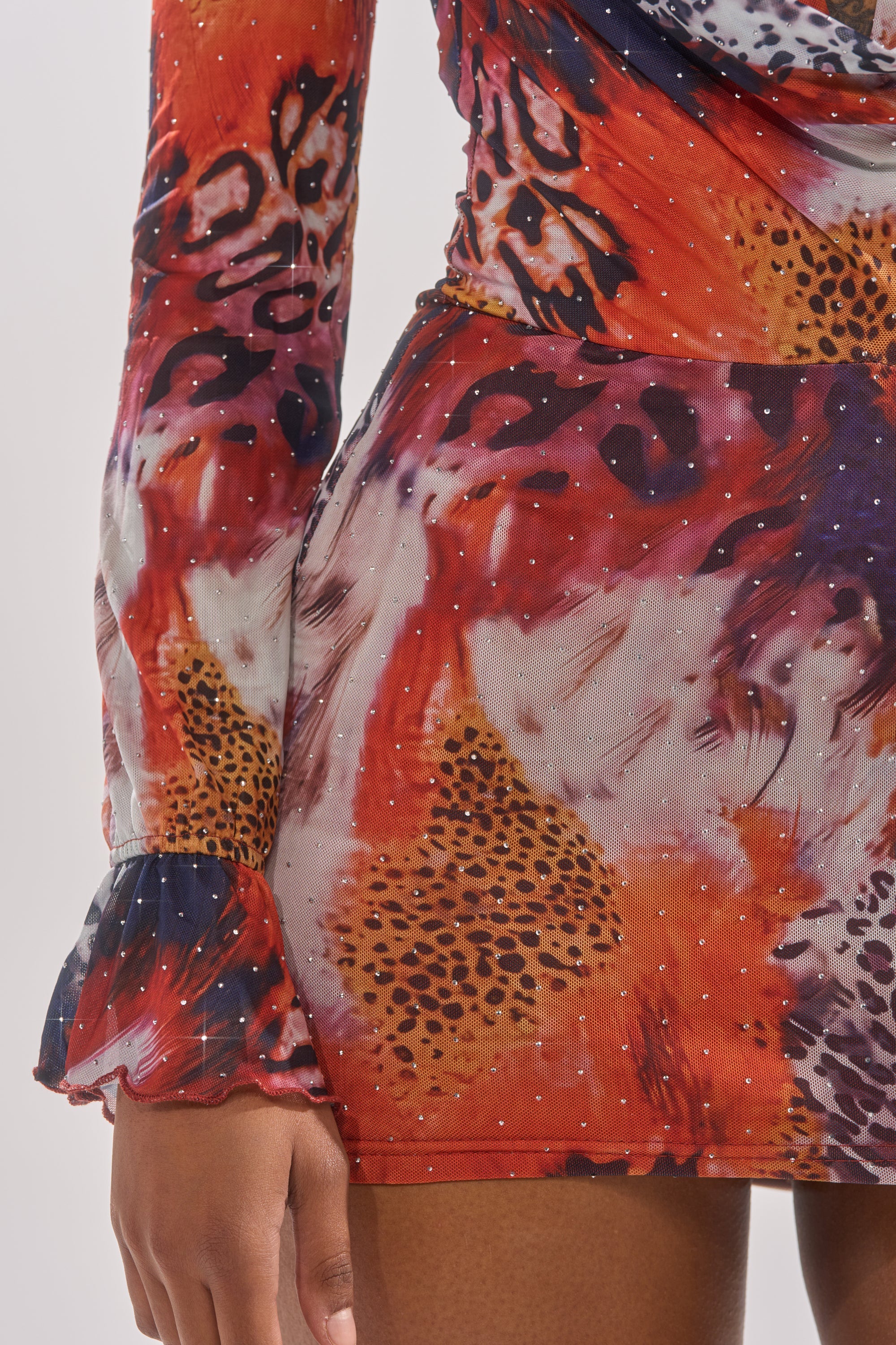 ON THE PROWL LEOPARD MINI DRESS