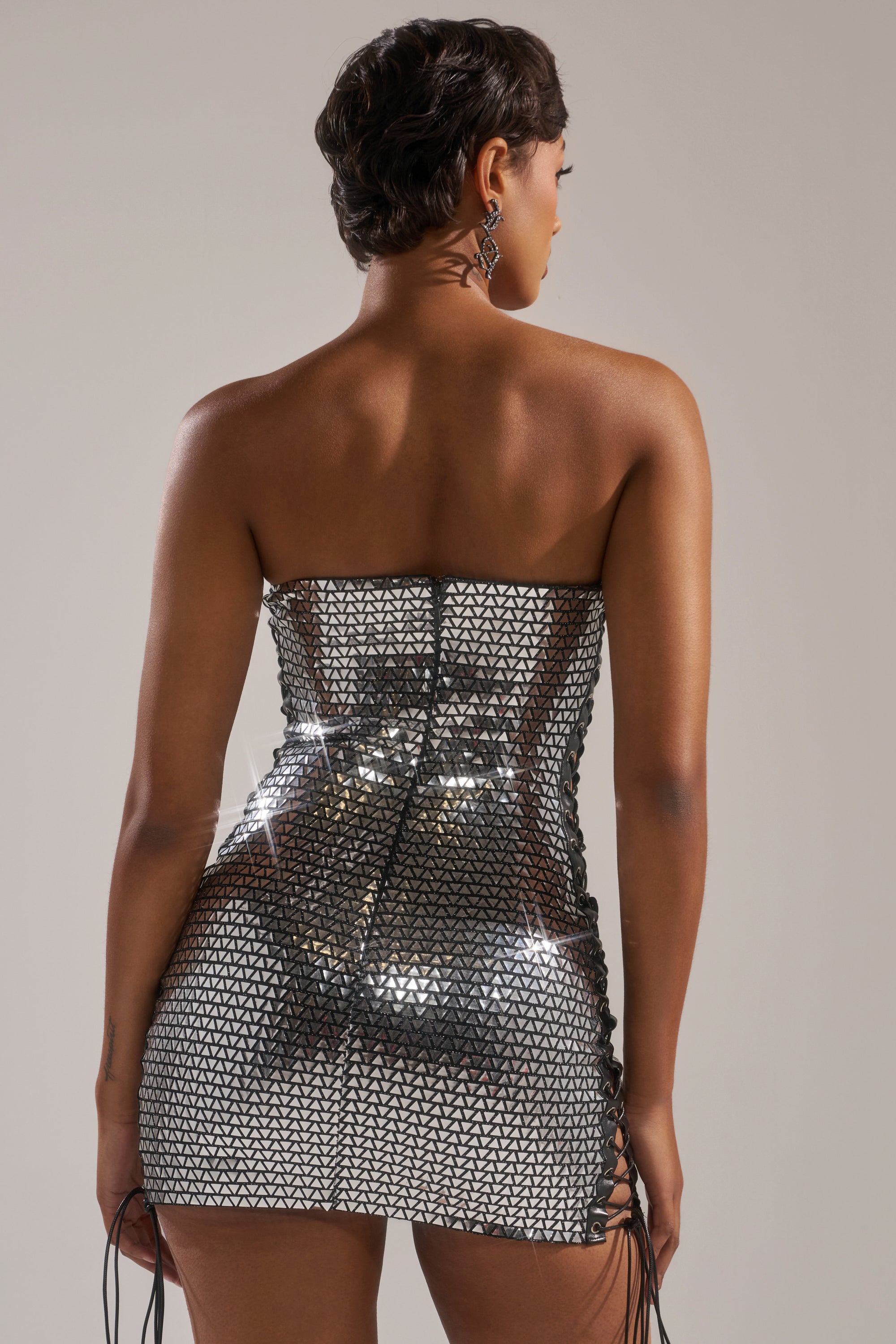 MEET ME AT THE DISCO MINI DRESS