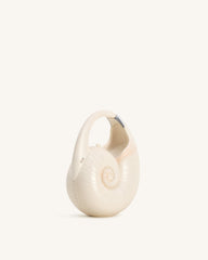 Caylee Shell Bag - White