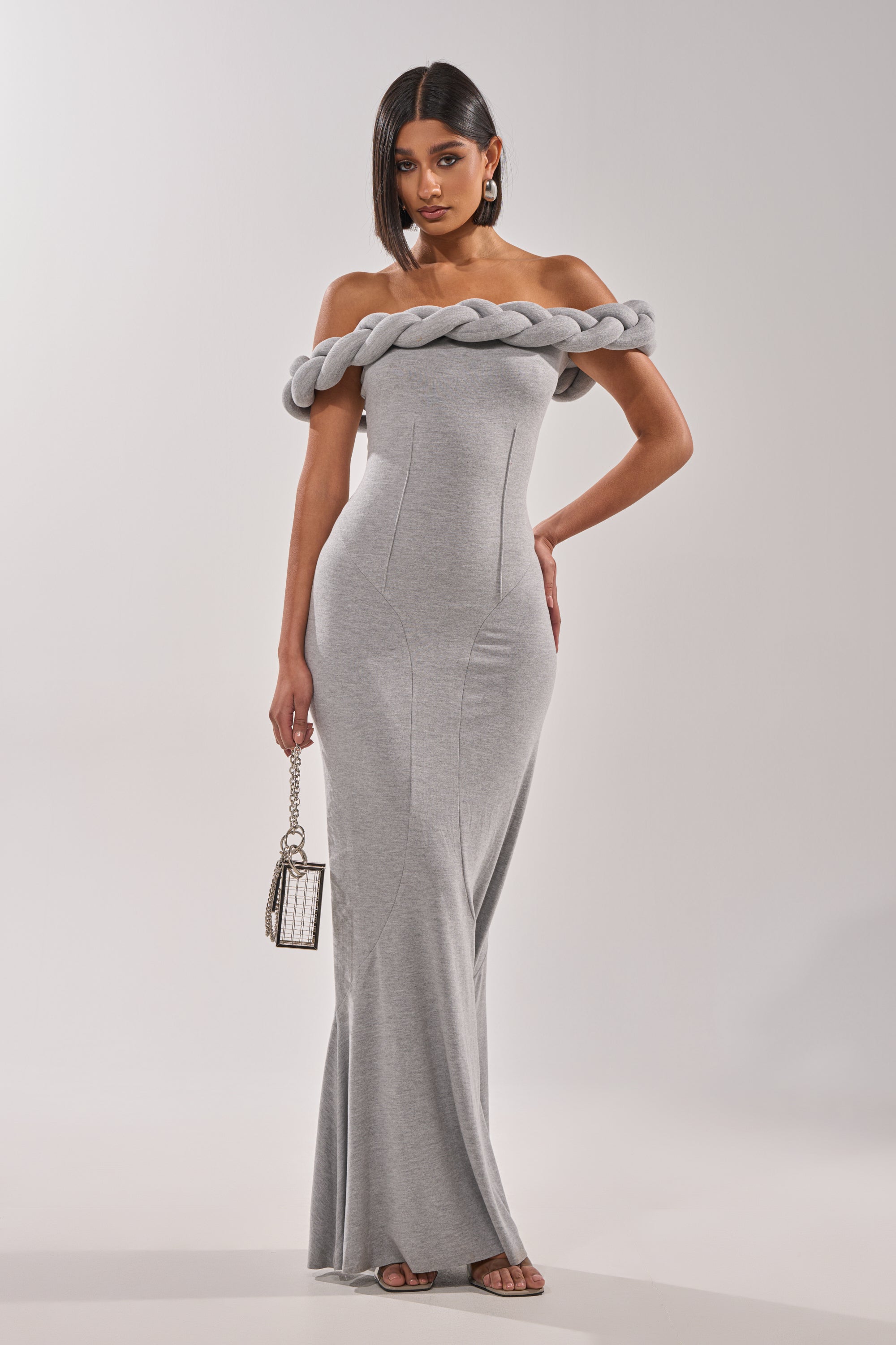 GODDESS HOUR KNIT MAXI DRESS