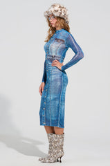 WHO SAYS WHAT MAXI DRESS