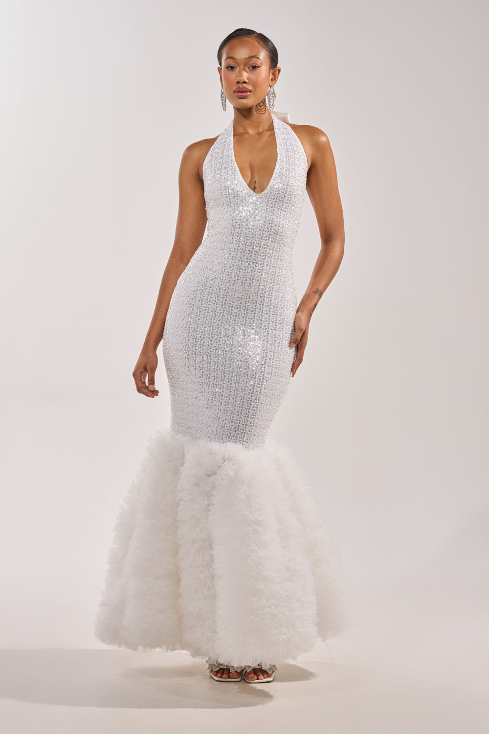 SHOWTIME SEQUIN MAXI DRESS