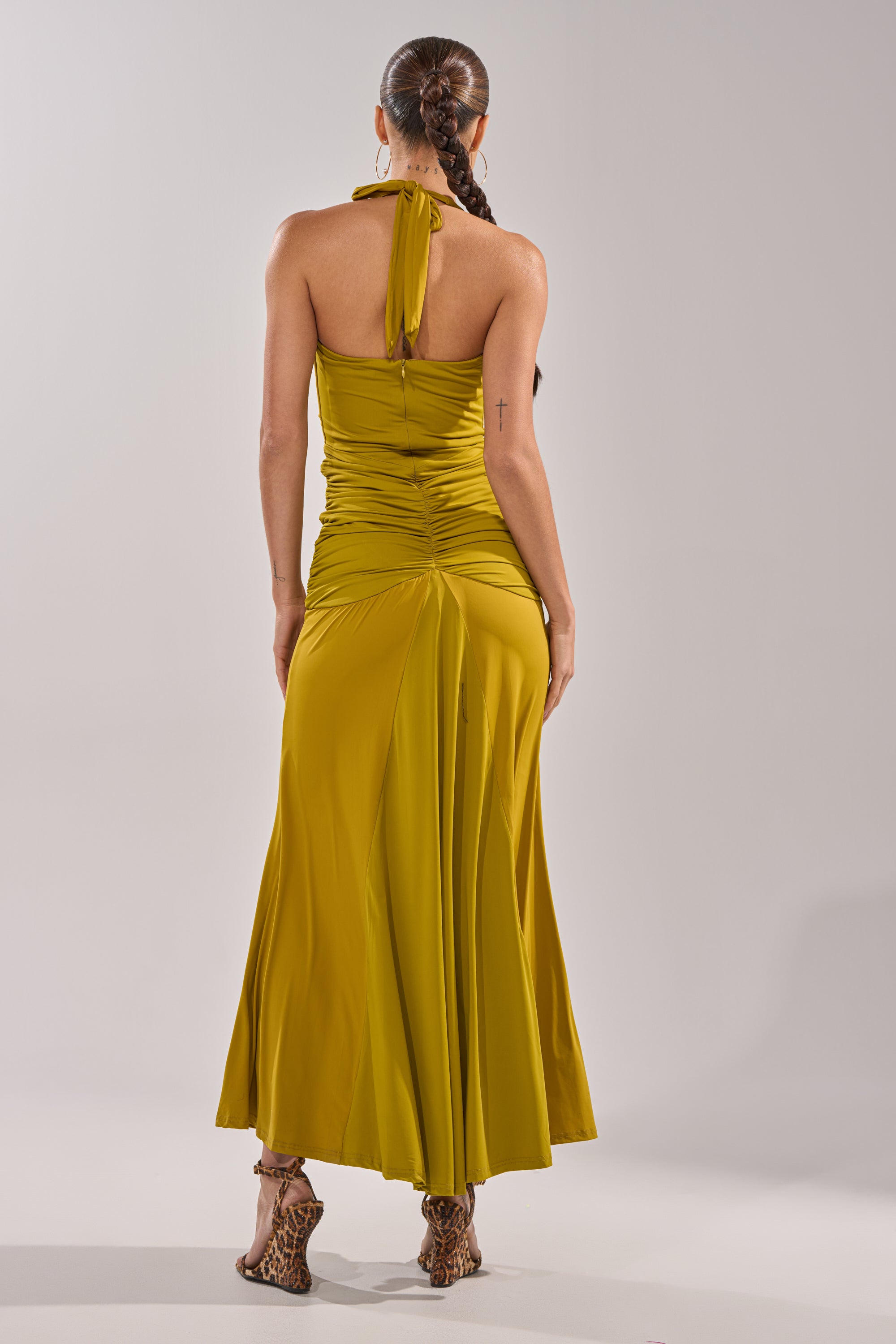 ISLAND LOVE MAXI DRESS IN GREEN