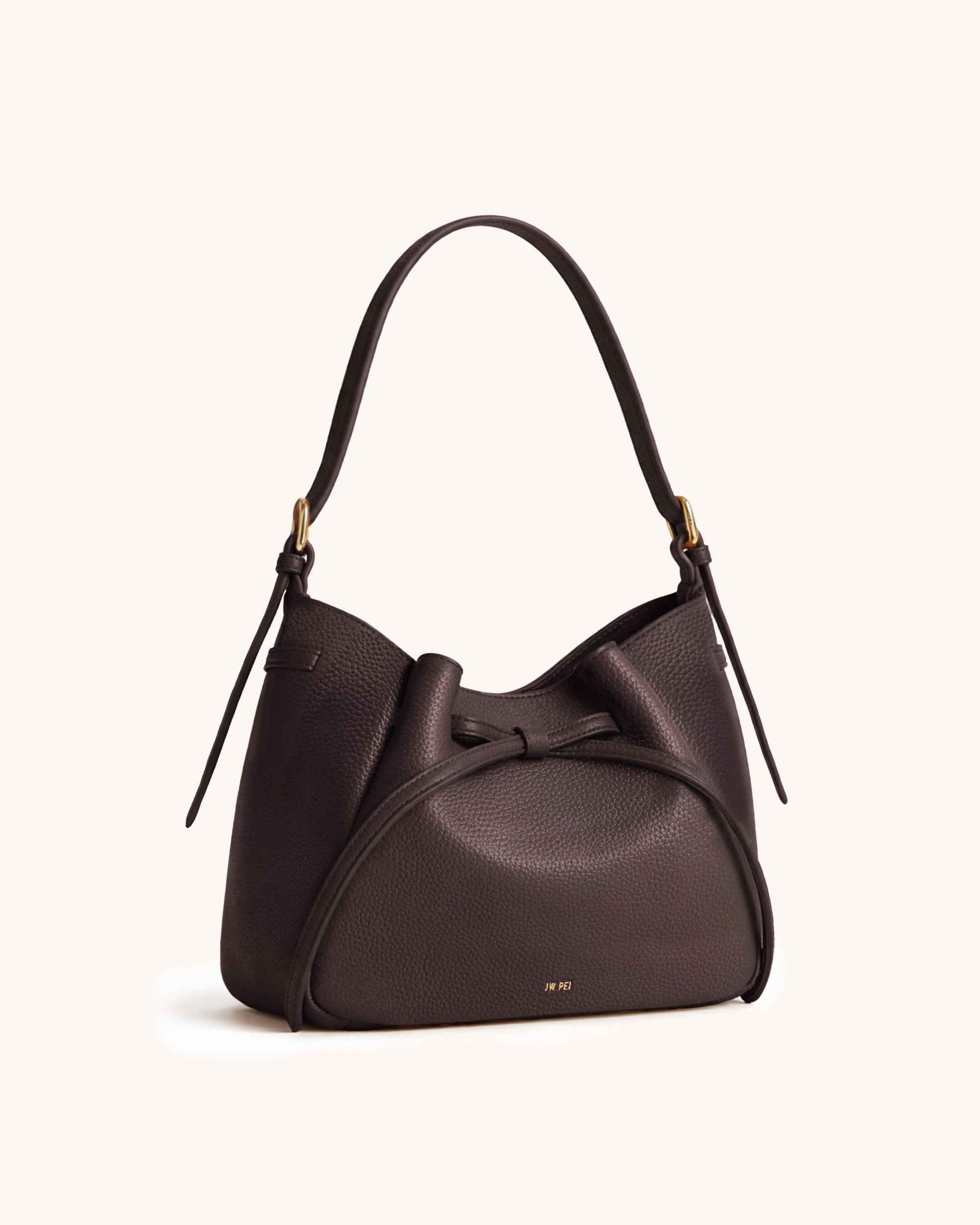 Mia Bucket Bag - Brown