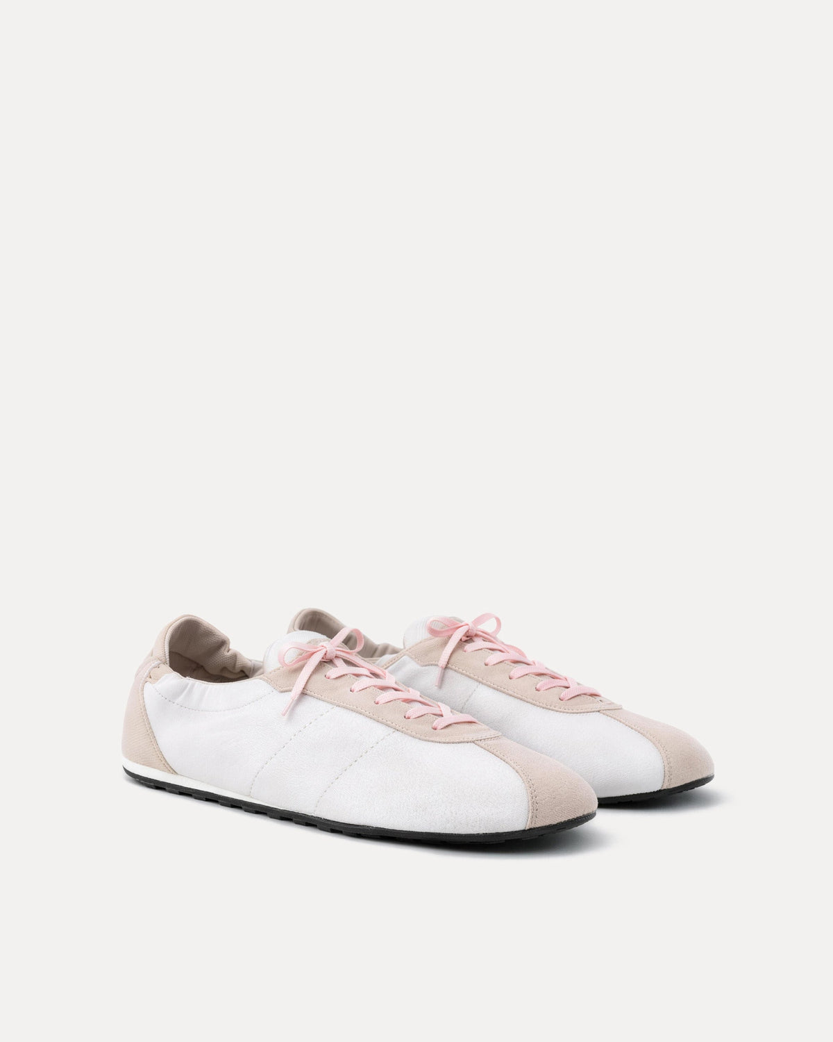 Lily Retro Sneakers – White